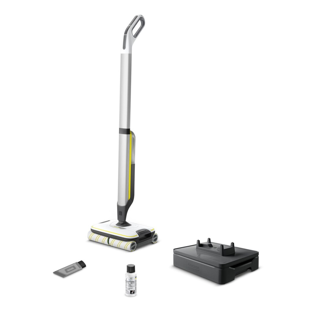 Kã¤Rcher Fc 7 Cordless Electric Broom Battery Wet Bagless 2.85 Ah Black/White/Yellow 4054278975184