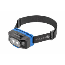 Linterna frontal - Högert Technik - HT1E423 - LED - Recargable por USB - Multideporte