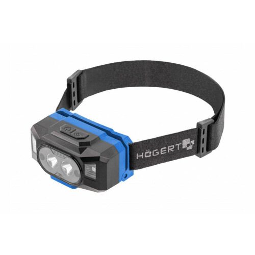 Linterna frontal - Högert Technik - HT1E423 - LED - Recargable por USB - Multideporte