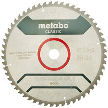 Kreissägeblatt - METABO - Classic Precision Cut Wood 305x30, Z56 WZ -5