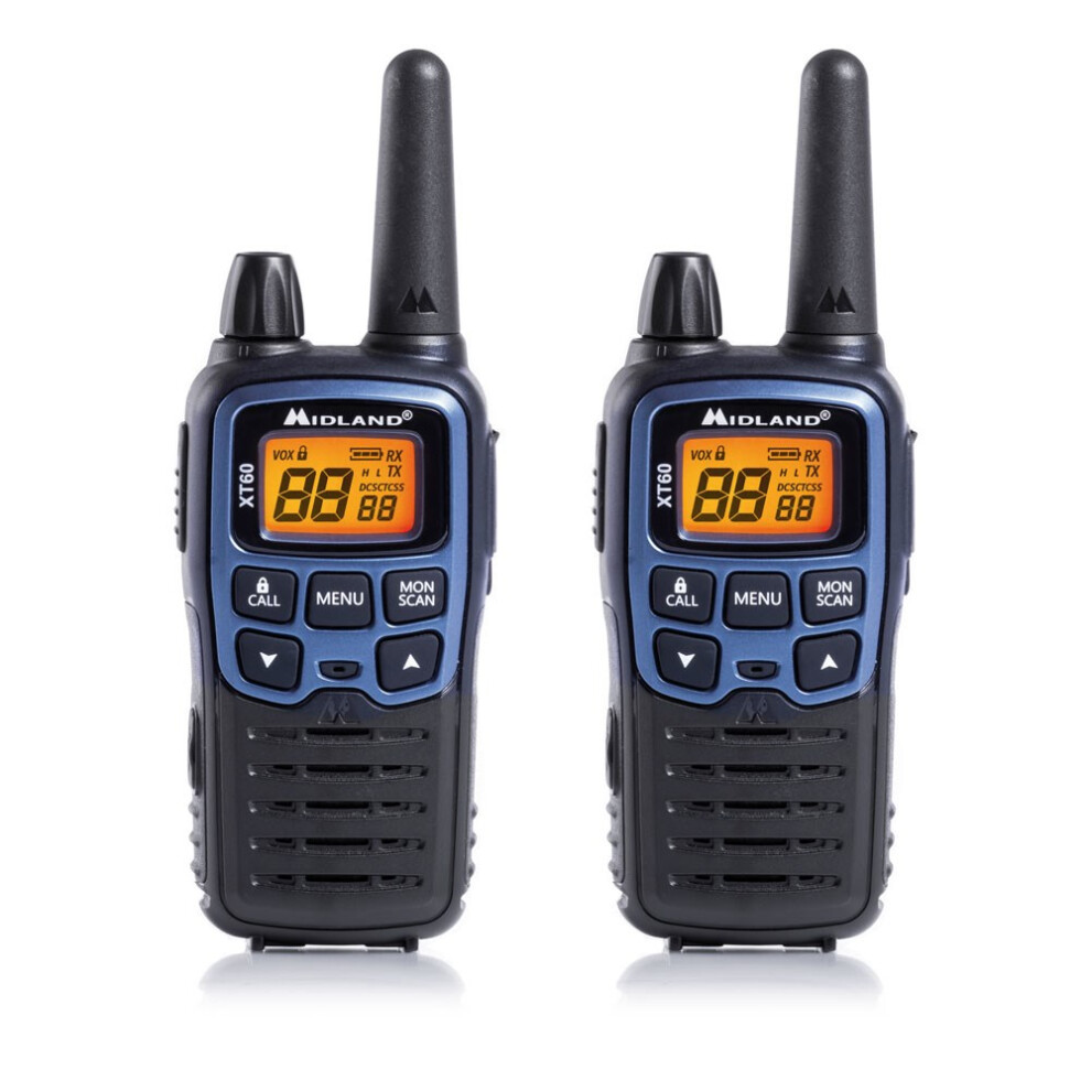 Midland XT60, 24 Kanäle, 446.00625 - 446.0937 MHz, LCD, AAA, 112 g, 54 x 33 x 120 mm - Image 2