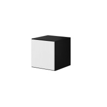Cama full storage cabinet ROCO RO5 37/37/39 black/black/white