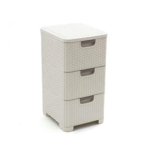 Curver Curver 206314 Vintage Style Storage Tower…