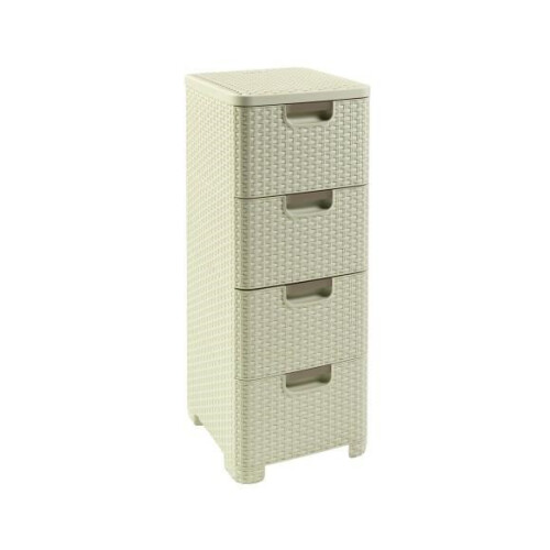Curver Scaffale - Curver - Stile - 4 cassetti - Plastica - Eleganza