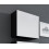 Cama Square cabinet VIGO 50/50/30 black/white gloss 1