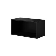 Cama open storage cabinet ROCO RO4 75/37/37 black