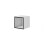 Cama open cabinet ROCO RO6 37/37/39 white/black 1