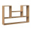 BILBAO 4P hanging rack 100x16x60 cm, artisan 1