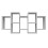 Wall-hung bookcase Bilbao 7.0 Wall Shelves White 1