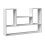 BILBAO 4P hanging rack 100x16x60 cm, white 1