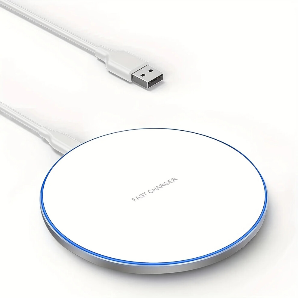 50W Wireless Mobile Phone Charger Dock Charging Fast Charger White 5060992350922