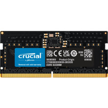 Mémoire RAM - CRUCIAL - DDR5-4800 SODIMM - 8 Go (CT8G48C40S5)