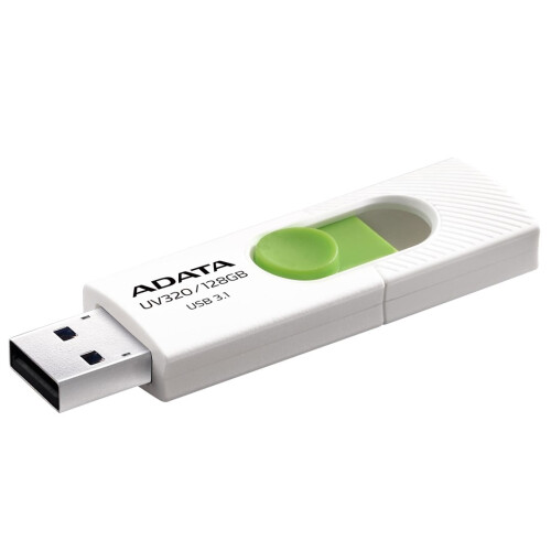 ADATA ADATA UV320 USB flash drive 128 GB USB Type-A 3.2 Gen 1 (3.1 Gen 1) Green, White