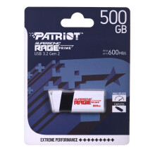 Patriot Rage Prime 600 MB/s 512 GB USB 3.2 8k IOP'er