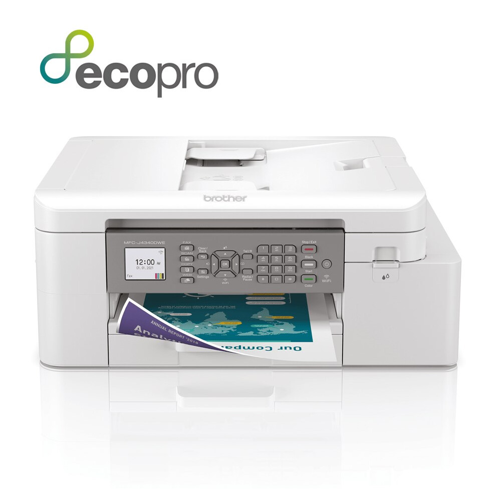 Stampante Multifunzione - Brother - MFC-J4340DWE - Inkjet - Wifi Direct - Fronte Retro