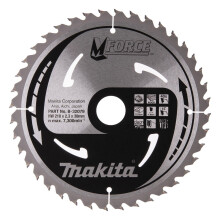 Lame Circulaire - MAKITA - M-FORCE - 210x30x2,3mm - 40 Dents - Bois