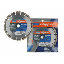 Diamantzaagblad - Pro Universeel - 230mm - Boring 22,23mm - Segmenthoogte 12mm - Dikte 3mm