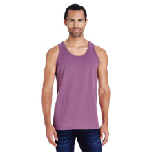 Unisex garment-Dyed Tank - BLAcK - S(D0102H7KJ42)