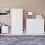 Vida Designs (White) Denver 3 Piece Bedroom Set Chest Wardrobe 5 4