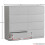Vida Designs (White) Denver 3 Piece Bedroom Set Chest Wardrobe 5 6