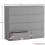 Vida Designs (Grey) Denver 3 Piece Bedroom Set Chest Wardrobe 5 6