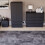 Vida Designs (Black) Denver 3 Piece Bedroom Set Chest Wardrobe 5 4