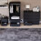 Vida Designs (Black) Denver 3 Piece Bedroom Set Chest Wardrobe 5 3