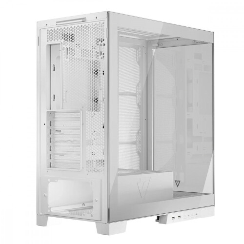 PC-behuizing - MODECOM - Volcano Space MIDI - USB 3.0 - USB-C - Zwart