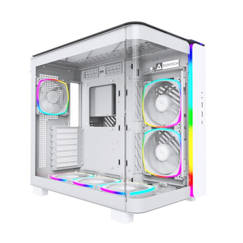 Computerbehuizing - Montech - KING 95 PRO - Wit - ATX, mATX, mITX - 4x120mm ARGB - 2x140mm ARGB