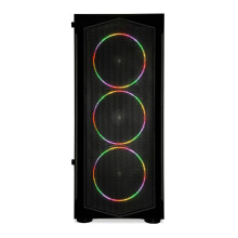 ATX behuizing - I-Box - I-Box Lupus 27 - Zwart - Midi Tower - Compatibel met ATX