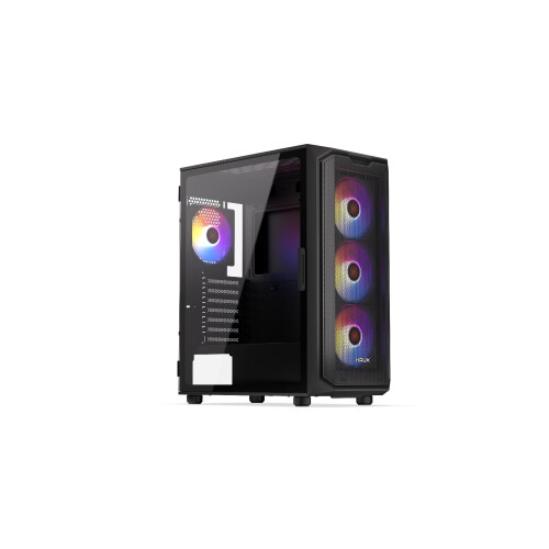 Caixa de PC KRUX Orona com Vidro Lateral e Ventiladores ARGB