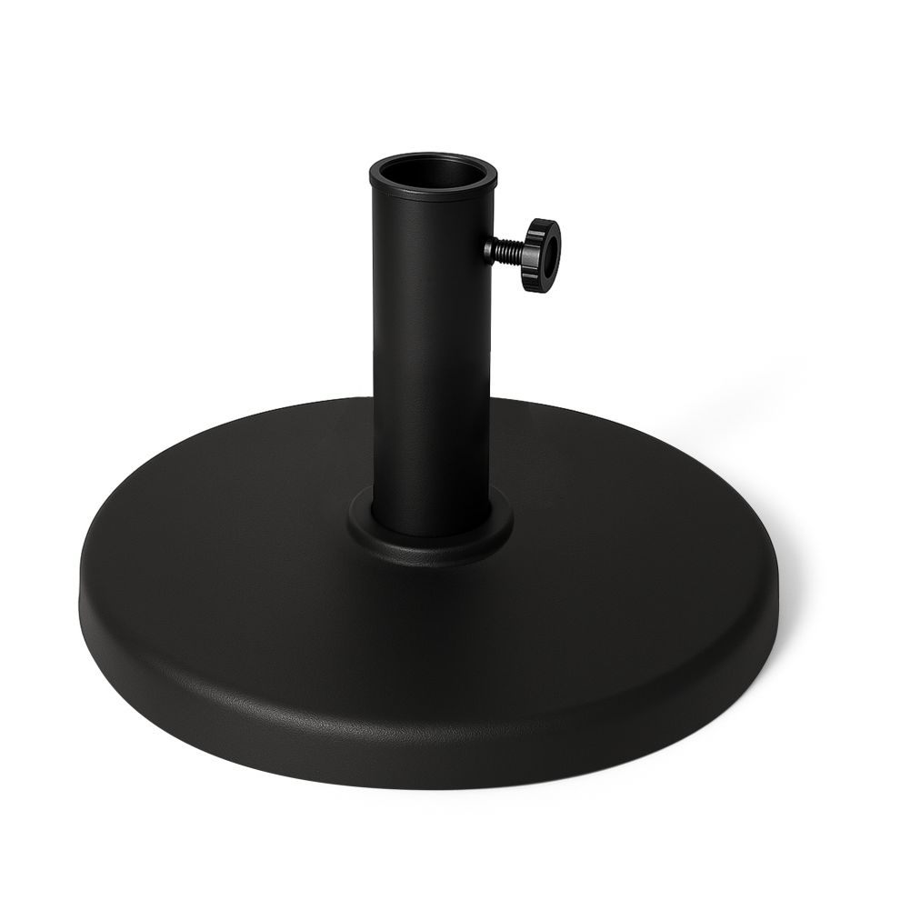 (9KG) KEPLIN  Cast Iron Effect Parasol Base Heavy Duty Metal Garden Patio Furniture Stand for Umbrella, Canopy, Gazebo, Awning etc