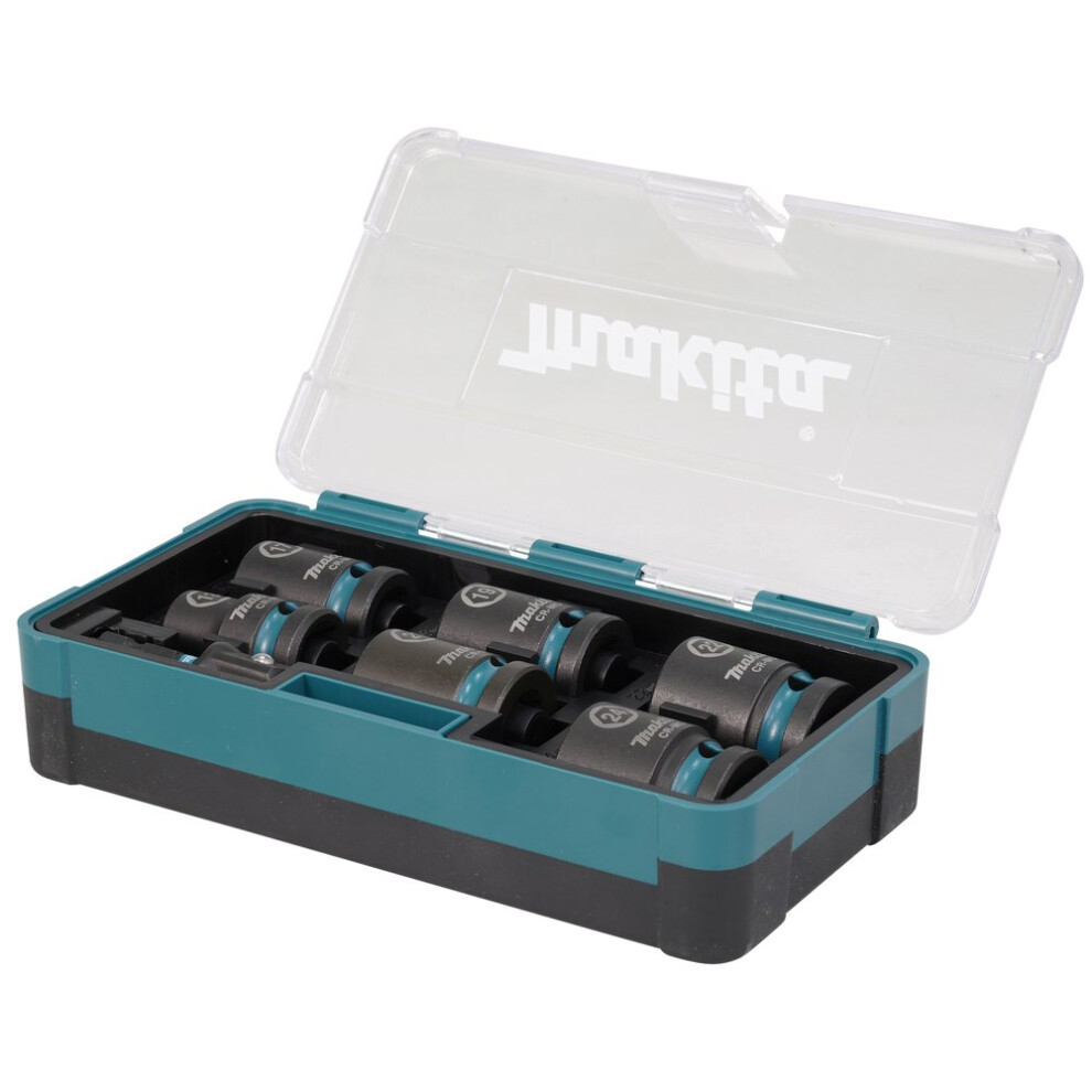 Makita E-16592 Impact Socket Impact Socket Set Teal Black