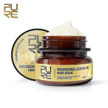 (1pcs)1-3pcs Masque capillaire sans rinçage Hydratation durable, brillance Nourrir hydrater et réparer les cheveux crépus et abîmés