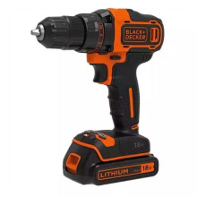BLACK + DECKER SKRUETRÆKKER 18V BDCDD186B 40Nm 2x1.5Ah