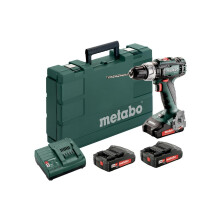 Metabo SB 18 L- Klopboormachine met 3 Accu's 2 Ah PAAR 5O Nm