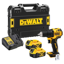 Langaton porakone-ruuvinväännin - DeWalt - DCD 708 - 18 V - 2 nopeutta - 2 akkua 5,0 Ah