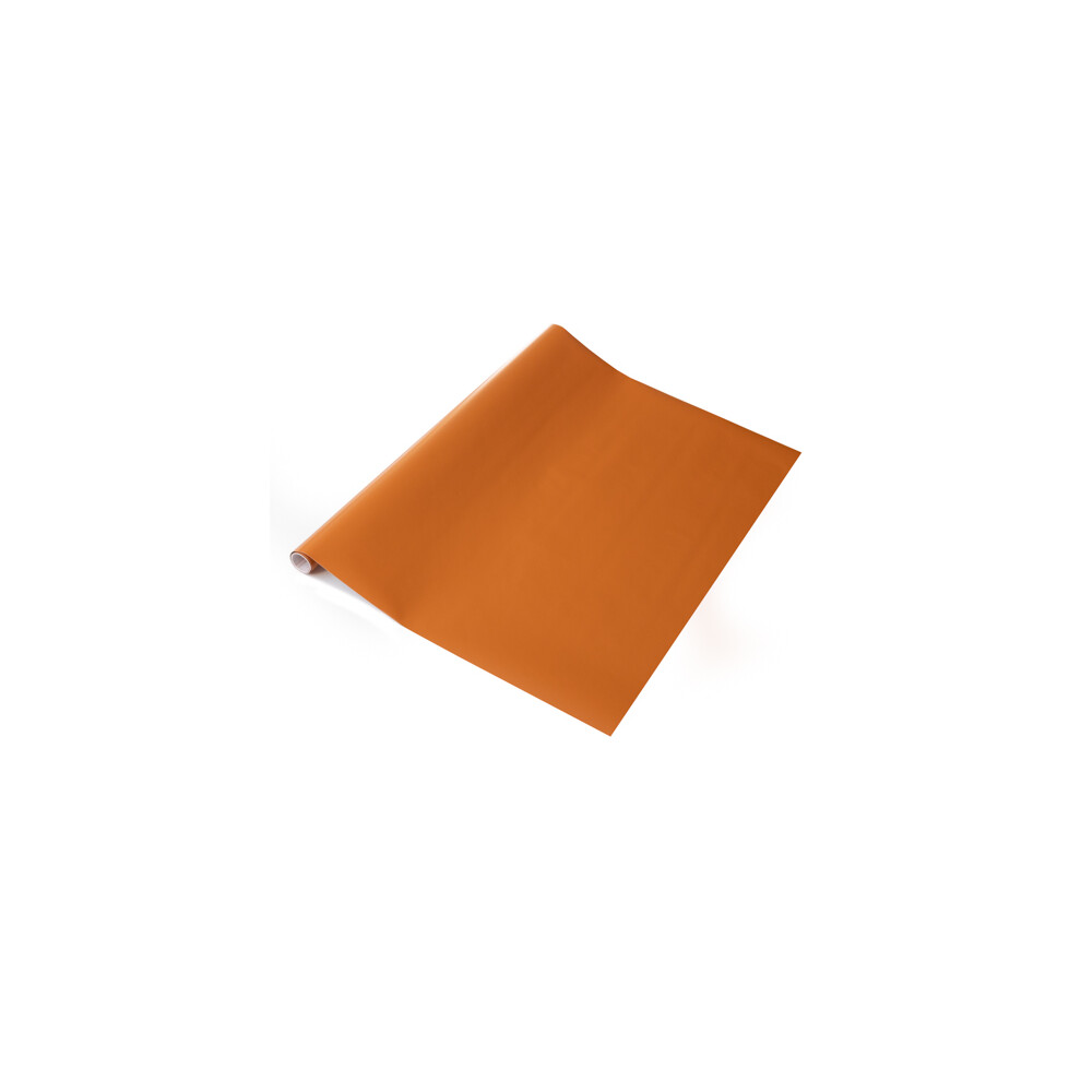 dc fix MATT TERRACOTTA sticky back plastic vinyl wrap film (67.5cm wide)