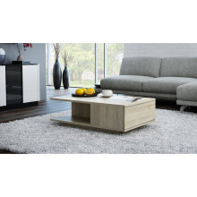 Ława Denver | Dąb Sonoma | 90x60x42 cm | Schowek Funkcjonalny