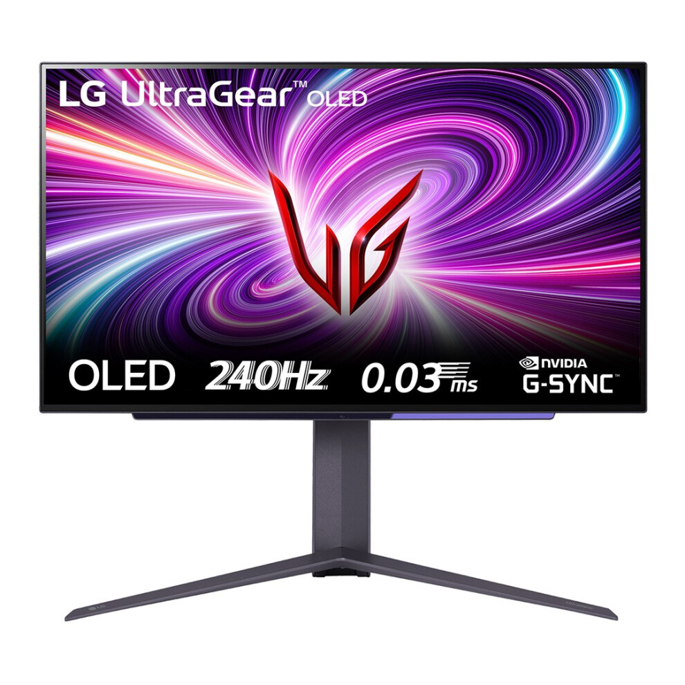 Lg Black 27Gs95qe-B Computer Monitor 67.3 Cm (26.5") 2560 X 1440 Pixels Quad Hd Oled