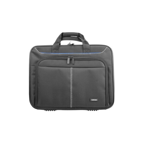 Bolsa para computador portátil - Natec - DOBERMAN - 15.6 polegadas - Preto - Compatível com 15.6"