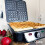 Quest Quest 35940 Four Slice Deep Fill Waffle Maker with Non-Stick Coating 9