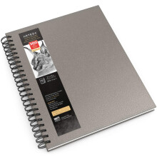 ARTEZA spiraalvormig schetsboek 9x12 tekenblok 100 vellen schetsblokken voor tekenen voor volwassenen en tieners
