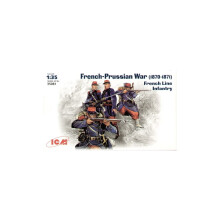 ICM35061 - ICM 1:35 - Franse linie infanterie 4 figuren