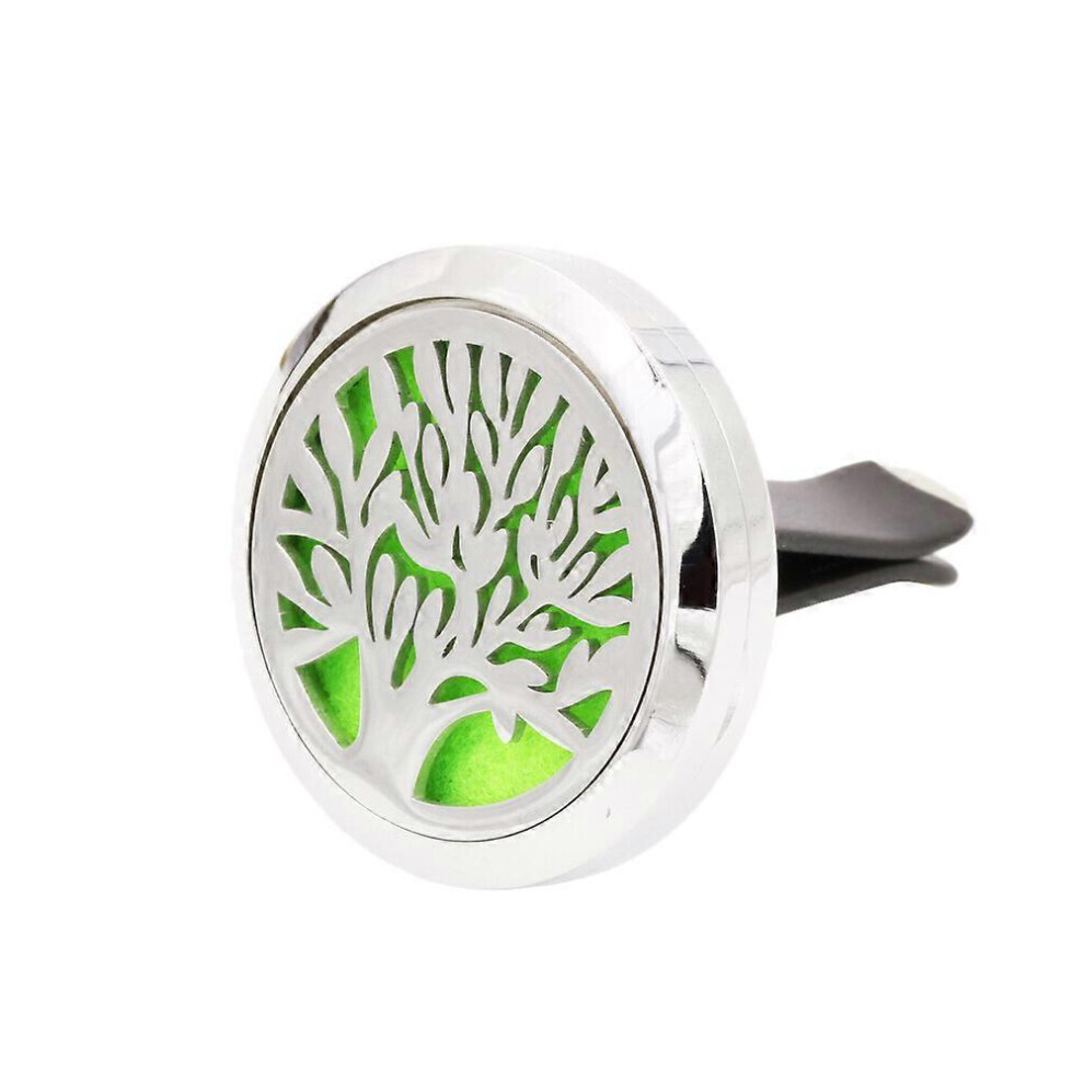 Diffuseur d'huiles essentielles pour voiture, motif arbre créatif, clip d'aération, diffuseur d'aromathérapie