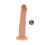 GET REAL - SILICONEN DONG 19 CM HUID 1