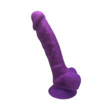 SILEXD - MODEL 1 REALISTISCHE PENIS PREMIUM SILEXPAN SILICONEN VIOLET 17,5 CM