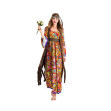 (M) Hippiekostuumset voor dames, Hippiekostuum voor volwassenen