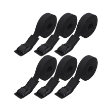 6,6 ft spanbanden met verstelbare gespen, spanbanden tot 550 lbs voor verpakking, vracht en bagage