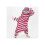 (S) Dames Cartoon Animal Cheshire Cat Pyjama 1